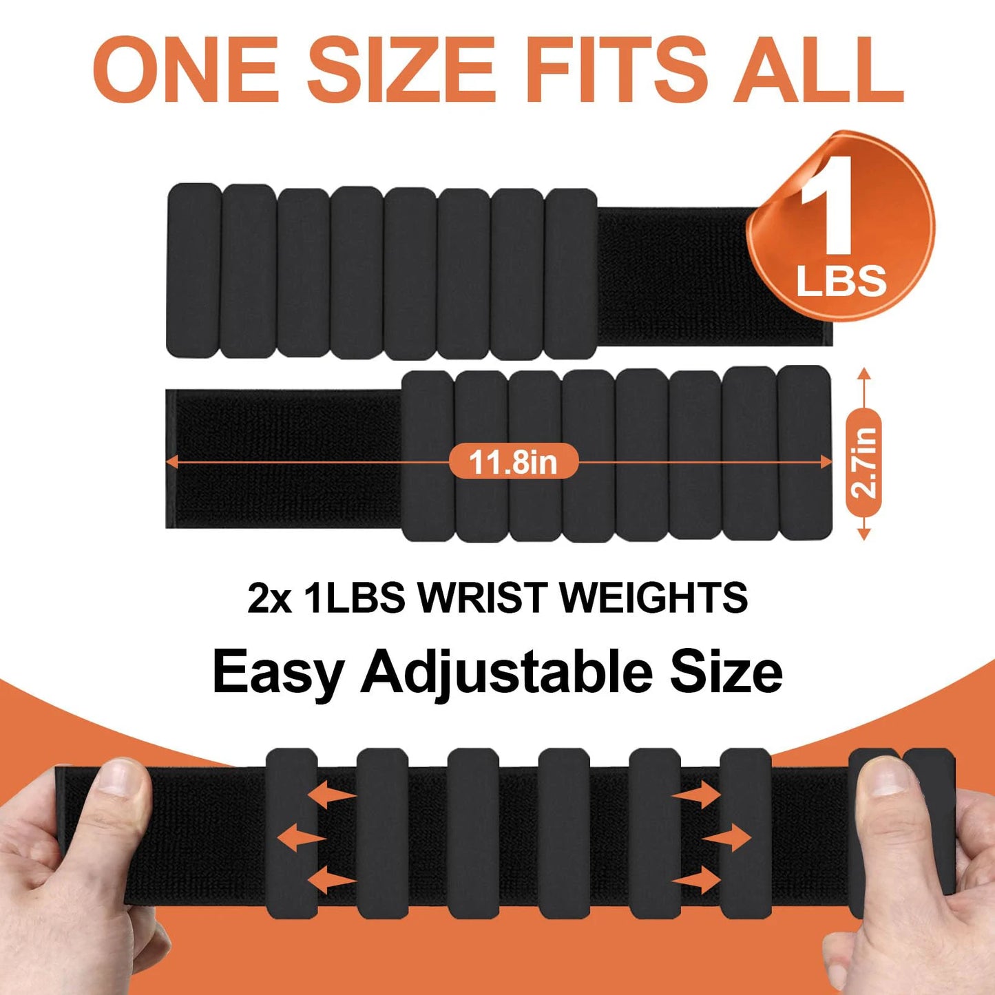 Adjustable Wrist/Ankle Weights